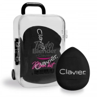 Clavier Tender Blender Zestaw Mini Gąbek Do Makijażu Mua Kit 6 szt - Black