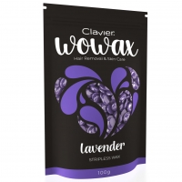Clavier Wowax Wosk Twardy w Dropsach 100 g - Lavender