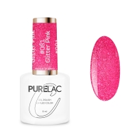 Purelac Lakier Hybrydowy 6 ml - #081 Glitter Pink