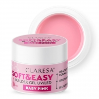 Claresa Żel Budujący Soft & Easy Builder Gel 90 g - Baby Pink