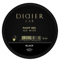 Didier Lab Paint Gel No Wipe 8 ml - Black