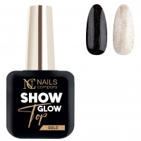 Nails Company Show Glow Top - Gold 11 ml