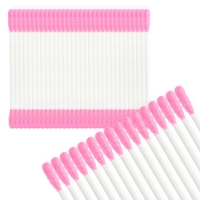 Patyczki Kosmetyczne Bawełniane 100 szt - Pink