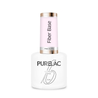 Purelac Baza Hybrydowa Fiber Base 6 ml - Pink Glass