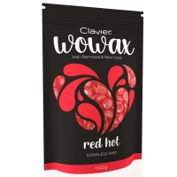 Clavier Wowax Wosk Twardy w Dropsach 100 g - Red Hot