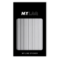 MYLAQ Naklejki Do Paznokci - My Black Line Sticker