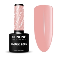 Sunone Baza Kauczukowa Rubber Base 5 g - #12 Pink