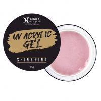 Nails Company UV Acrylic Gel - Shiny Pink 15 g
