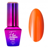Molly Lac Rubber Base 2w1 Fluo 10 ml - Nr 7 Mambo Mix