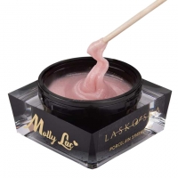 Molly Lac Żel Budujący Porcelain Sparkle Gel Laskovska - Natural Pink 15 ml