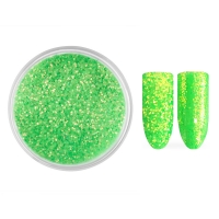 AllePaznokcie Pyłek Do Paznokci Shine Neon 2 g - Nr 06 Green