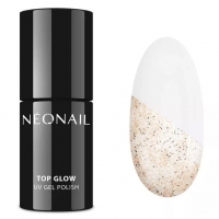 NeoNail Top Hybrydowy Top Glow Gold Sand 7,2 ml