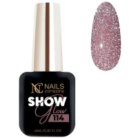 Nails Company Lakier Hybrydowy 6 ml - Show Glow 114