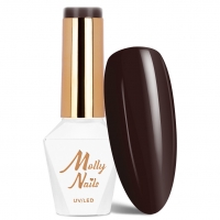 Molly Nails Lakier Hybrydowy 8 g - Nr 358 Cocoa Cookie