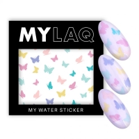 MYLAQ Naklejki Wodne Do Paznokci - My Pastel Butterfly Sticker