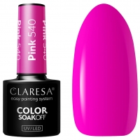 Claresa Lakier Hybrydowy UV/LED 5g - Pink 540