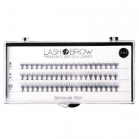 Lash Brow Rzęsy Kępki Premium Flare Silk Lashes - Spectacular Short