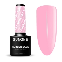 Sunone Baza Kauczukowa Rubber Base 5 g - #07 Pink