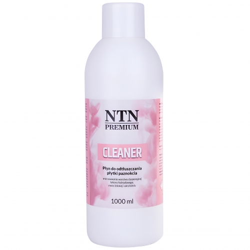 NTN Premium Cleaner Płyn Odtłuszczacz Do Paznokci 1000 ml