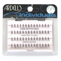 Ardell Individuals Sztuczne Rzęsy Kępki Bez Węzełków Medium Black 56 szt