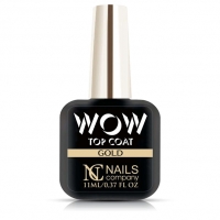 Nails Company Wow Top Coat - Gold 11 ml
