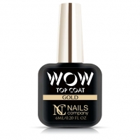 Nails Company Wow Top Coat - Gold 6 ml