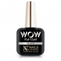 Nails Company Wow Top Coat - Silver 11 ml