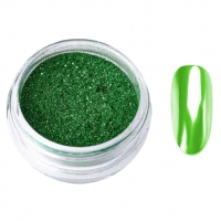 Efekt Lustra Pyłek Do Paznokci Glass 09 - Green