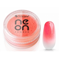 Silcare Efekt Dymu Neon Powder Salmon Pink 3g