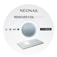 NeoNail Foil Wraps 250 szt. Do Usuwania Hybryd
