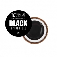 Nails Company Spider Gel Pajęczyna 5 g - Black