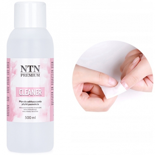 NTN Premium Cleaner Płyn Odtłuszczacz Do Paznokci 500 ml