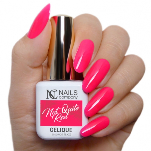 Nails Company Lakier Hybrydowy 6 ml - Not Quite Red